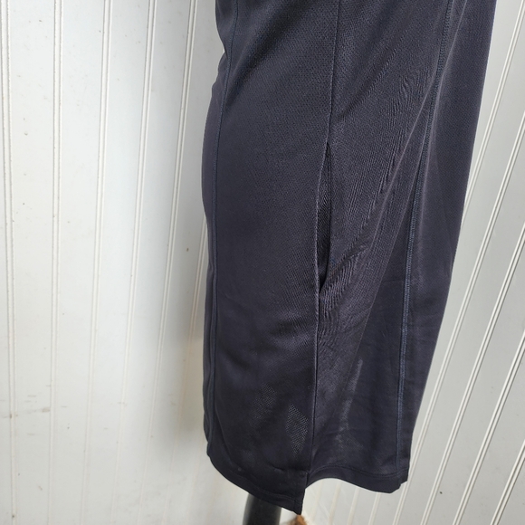 NWT $68 PGA Tour Airflux Golf Dress Black Athletic V-Neck Collared UPF 50 Sz M - Picture 5 of 16